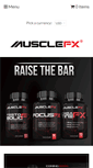 Mobile Screenshot of getmusclefx.com
